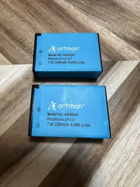 Lp-e17 A Artman 662211147457 2-pack Batteries And Rapid Dual Usb Charger For Canon #3
