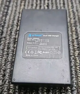 Ab00087 A Artman Dual Usb Charger With 2 Batteries #3
