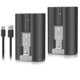 Ancbd 795063568436 2 Pack Rechargeable V4 Battery 3.65v For Ring-doorbell Camera 1/2/3/4 /usb Ch