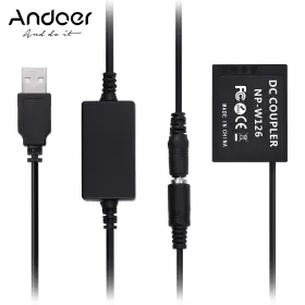 Pwz5587374031308ma Andoer Coupler Dummy With Usb Converter Cable For Fujifilm Cam B9m8