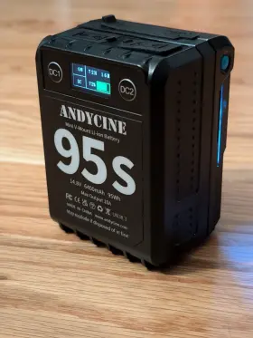 Vdxan95mvl Andycine Mini V-mount Battery V-lock 95wh Model A-vmb95s