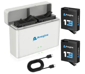 B3-510252 Anegie Hero 13 Battery 2300mah For Enduro With Led 2-slot Storage Usb C