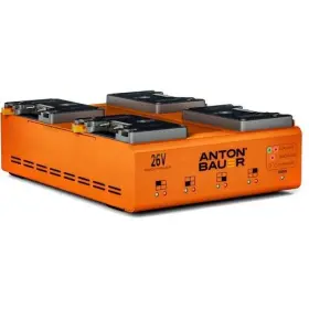 8475-0139 Anton/bauer Dionic 26v Lpd Quad Gold Mount Plus Discharger