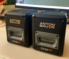 8675-0104 Anton/bauer Cine 90 Gold Mount Battery - 100 Each Good Condition