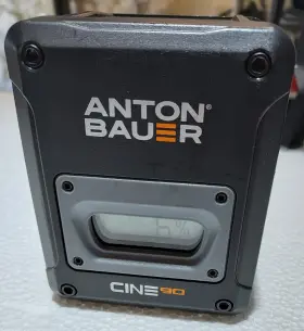 8675-0106 Anton Bauer Cine 90 V-mount Battery Tested