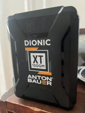 8675-0127 Anton/bauer Dionic Xt 150wh Gold-mount Lithium-ion Battery