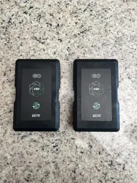 8675-0162 Anton/bauer 2 Go 90 Battery V-mount Batteries - Good Condition