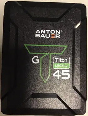 8675-0163 Anton/bauer Titon Micro 45 Gold Mount Lithium-ion Battery