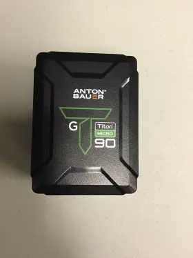 8675-0164 Anton/bauer Titon Micro 90 Gold Mount Lithium-ion Battery