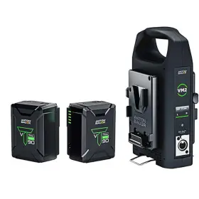 8675-0171 Anton Bauer Titon Micro 90 V-mount Two-battery Kit With Vm2 Charger Open Box