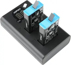 Aopuly 313018742764 Max Battery Dual Channel Charger For Gopro 360 Fully Compatible