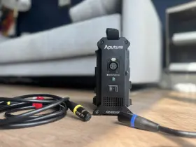 Aaks2bpsv Aputure 2 Bay Battery Power Station V Mount
