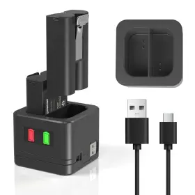 Awgvener 755113548306 Upgraded Ring Battery 2 Pack 6040mah With Smart Charging Station - Hot-swap T