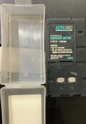 Az6015 Aztec Video Rechargeable Camcorder Camera Battery 6 Volts 1500 Mah Az 6015 C