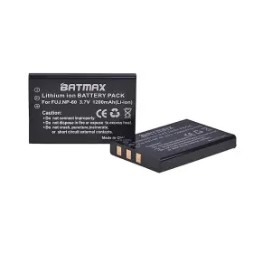 Klic-50 Batmax 682559637793 2pcs Fnp-60 Np-60 Battery Lcd Usb Charger For Fujifilm Kodak #3