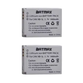 Nb-5l Batmax 713831012905 2pcs 1400mah Nb5l Battery Lcd Usb Charger For Canon Powershot S100 S #2
