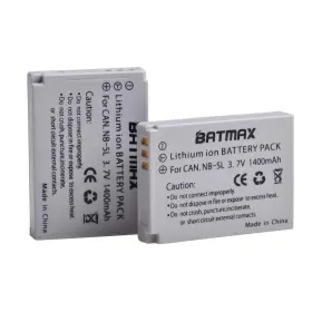 Nb-5l Batmax 713831012905 2pcs 1400mah Nb5l Battery Lcd Usb Charger For Canon Powershot S100 S #3