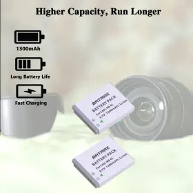 Nb-6lh Batmax 718760429466 2 Pack Nb-6l Replacement Batteries For Canon Powershot Sx500 Is Sx710 #2