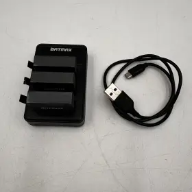 Hero4 Batmax Gp401 Usb Tripe Charger With Batteries For Gopro Black