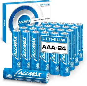 Aaa-fr03 Battery Inc. Usa Aaa Maximum Power Lithium Batteries 12 Count Longest Lasting Leakproof 20