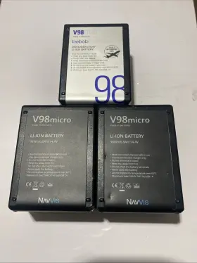 V98micro Bebob And Navvis Micro V-mount Rechargeabl Li-ion Battery For Parts
