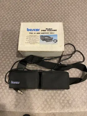 Prb-15xlrnc Bescor Pro 15amp Battery Belt - 2 Belts