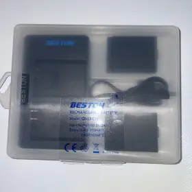 Bst-lpe10112p2c Beston Power Battery 2-pack And Dual Charger For Canon Lp-e10 New