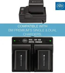 Hdr-cx455 Big Mikes 610585770306 Bm 2 Np-fv70 Batteries For Sony Fdr-ax700 Pxw-z90v Hxr-nx80 Hdr-cx455/b Hd #3