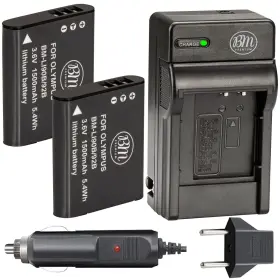Li-92b Big Mikes 610585781036 Bm 2 Li-90b Batteries And Charger For Olympus Tough Tg-6 Tg-5 Tg-tr