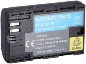 Lp-e6 Blackmagic Design 338716003802 Battery For Pocket Cinema Camera 4k Micro #2