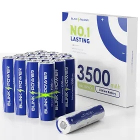 Blinkspower 768497026001 Lithium Batteries Aa 16 Pack 3500mah No.1 Lasting 1.5v Double A Batt