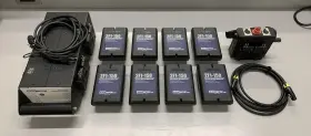 2f1-150 Block Battery 8 Kit With Quad Charger Power Bank Adapters