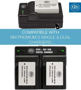 Nb-10l Bm Premium 609132724770 2 Pack Battery For Canon Powershot G1 X G3-x G15 G16 Sx40 Hs Sx5 #3