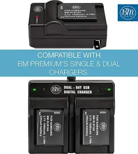 Slb-10a Bm Premium 609132726484 Battery For Samsung Ex2f Hz15w Sl202 Sl420 Sl620 Sl820 Wb150f Wb250f #3