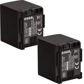 Bp-820 Bm Premium 639713344400 2 Batteries For Canon Vixia Hf G50 G60 G70 Xa40 Xa45 Xa50