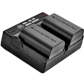Lp-e6n Bm Premium 639713349627 2-pack Of Batteries And Dual Battery Charger For Canon Eos R 90d