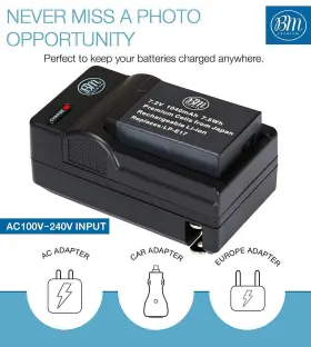Lc-e17 Bm Premium 639713351507 Lp-e17 Battery Charger For Canon Rebel Eos R8 R10 R50 E #2