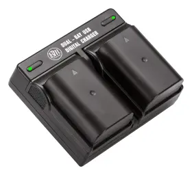 Dmw-blf19pp Bm Premium 639713354850 2-pack Of Dmw-blf19 Dmw-blf19e Batteries And Dual Ba