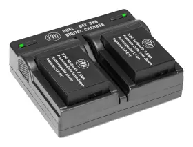 Lp-e17 Bm Premium 639713360042 Decoded 2-pack Of Batteries And Dual Battery Charger For Canon Eos