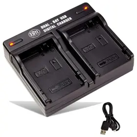 Lp-e8 Bm Premium 722532060399 Dual Bay Rapid Battery Charger For Canon Eos Rebel T2i T3i T4i T5i #2