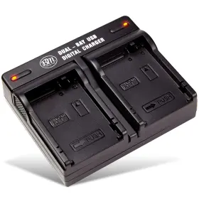 Lp-e8 Bm Premium 722532060399 Dual Bay Rapid Battery Charger For Canon Eos Rebel T2i T3i T4i T5i