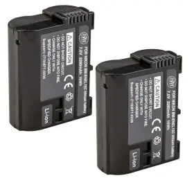 Bm-enel15c Bm Premium 2 Pack Of En-el15c High Capacity Battery