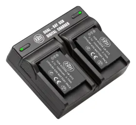 Bm-lb015k4-dc Bm Premium 2 Pack Of Lb-015 Batteries And Dual Bay Battery Charger For Kodak Pixpro Wpz2
