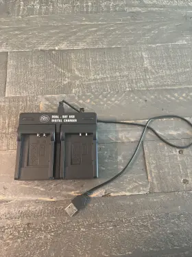 Bm-lpe6k4-b Bm Premium Lp-e6 Lp-e6n Dual Battery Charger For Canon Jh6