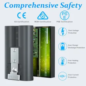 Born For Mac Notebook 728370282108 Rechargeable Battery With Charging Station Compatible Ring Video Doorbell 2/3 #3