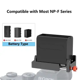 Bovbox 738874200256 Np-f Battery Adapter Mount Plate For Wireless Hdmi Transmitter And Receiver #3