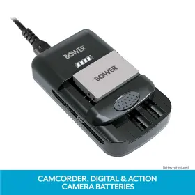 Bower 636980880907 Universal Battery Charger For Dslrs Cameras Camcorders 3.7v/7.4v Li- #3