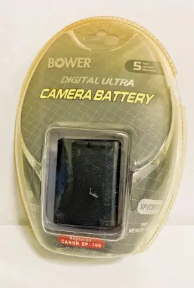 Bp-709 Bower Bp709 New Rechargeable Li-ion Battery For Canon Bp-709. 3.6v 1500mah