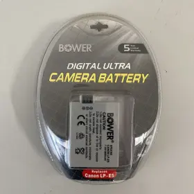 Xpdce5 Bower Rechargeable Camera Battery For Canon Eos 450d Lp-e5 1800 Mah 7.4v