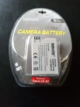 Xpdce8 Bower Battery For Canon Lp-e8 Digital Camera T3i 600d T4i 650d T5i 700d #2